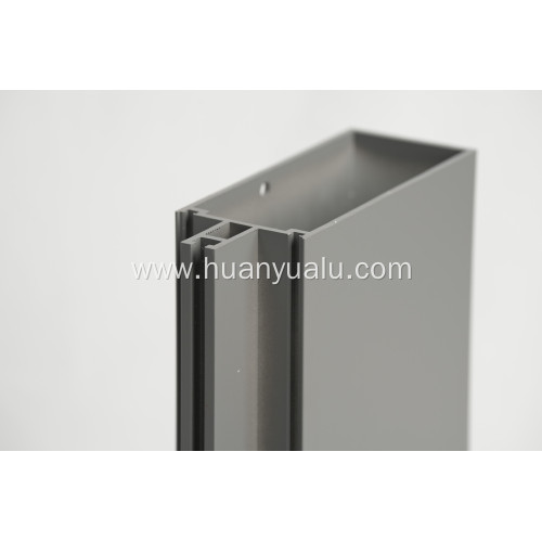 6000 series curtain wall aluminum rail profiles